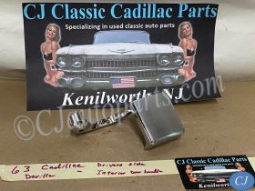 OEM 1963 1964 Cadillac Deville Eldorado Fleetwood LEFT DRIVER SIDE INTERIOR DOOR HANDLE #4876623